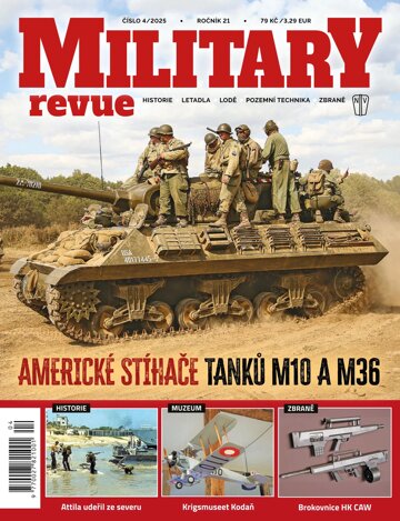 Obálka e-magazínu Military revue 4/2025