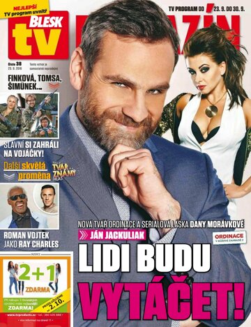 Obálka e-magazínu Blesk Tv magazín - 23.9.2016