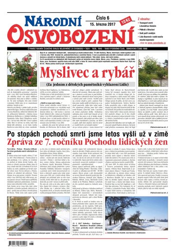 Obálka e-magazínu Národní Osvobození 6/2017