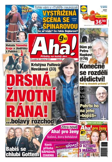 Obálka e-magazínu AHA! 20.3.2017