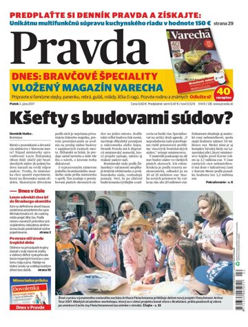 Obálka e-magazínu Pravda 2. 6. 2017