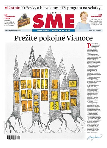 Obálka e-magazínu SME 23-12-2020