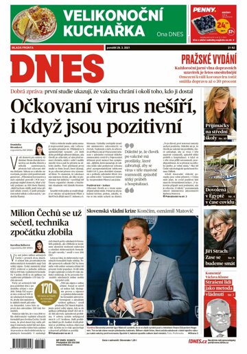 Obálka e-magazínu MF Dnes 29.3.2021