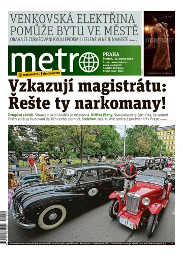 Obálka e-magazínu deník METRO 12.8.2021