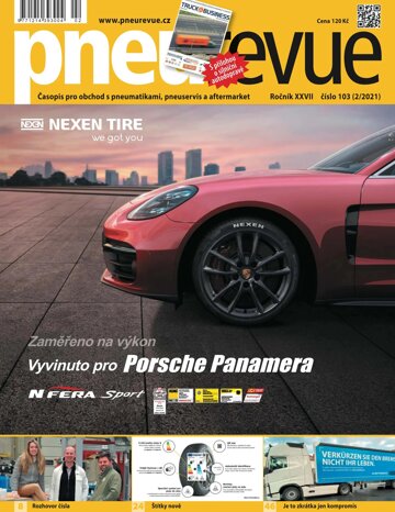 Obálka e-magazínu PNEU REVUE 2/2021