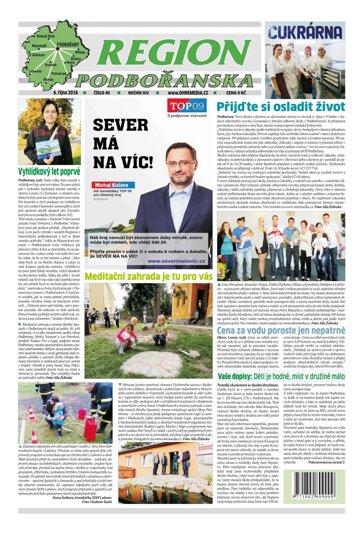 Obálka e-magazínu Region Podbořanska 40/2016