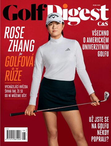 Obálka e-magazínu Golf Digest 8/2023