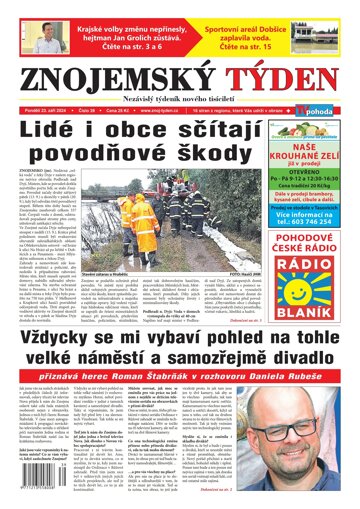 Obálka e-magazínu Znojemský týden 39/2024