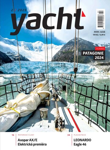 Obálka e-magazínu Yacht 2/2025