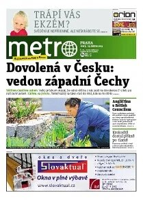 Obálka e-magazínu deník METRO 23.4.2013