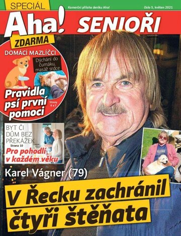 Obálka e-magazínu Příloha AHA! Senioři - 20.5.2021