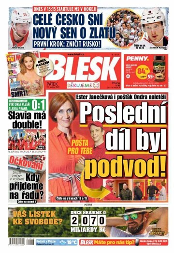 Obálka e-magazínu Blesk 21.5.2021