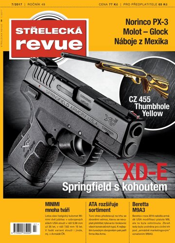 Obálka e-magazínu Střelecká revue 7/2017