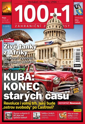 Obálka e-magazínu 100+1 zahraniční zajímavost 7/2015