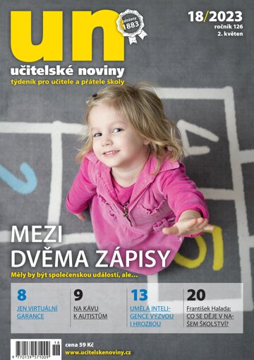 Obálka e-magazínu Učitelské noviny 18/2023