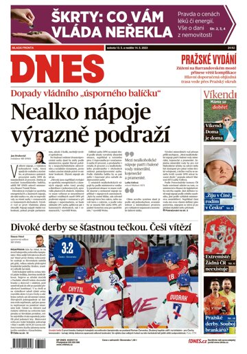 Obálka e-magazínu MF Dnes 13.5.2023