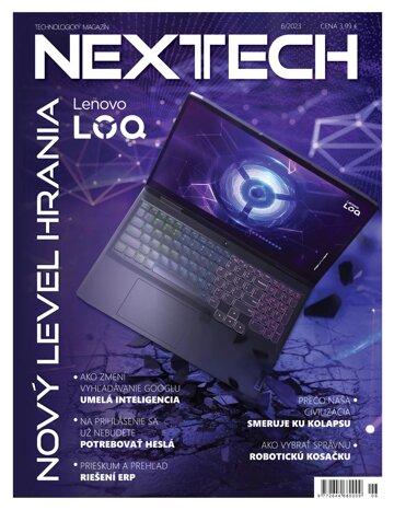 Obálka e-magazínu NEXTECH 6/2023