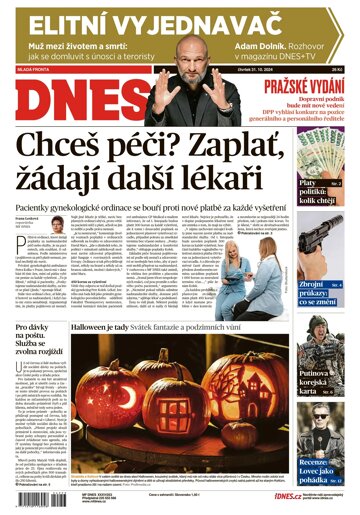 Obálka e-magazínu MF Dnes 31.10.2024