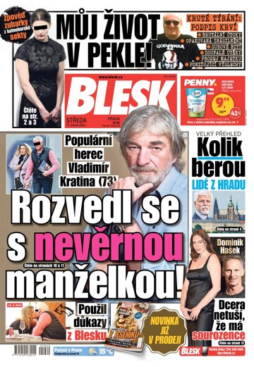 Obálka e-magazínu Blesk 12.3.2025