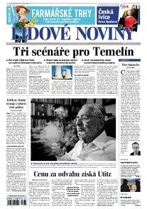 Obálka e-magazínu Lidové noviny 11.4.2014