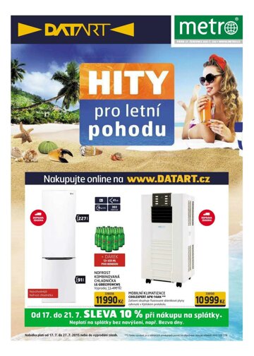 Obálka e-magazínu deník METRO 17.7.2015