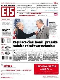 Obálka e-magazínu E15 4.12.2012