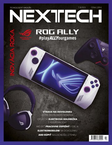 Obálka e-magazínu NEXTECH 7-8 2023