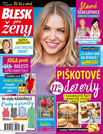 Obálka e-magazínu Blesk pro ženy 33/2024