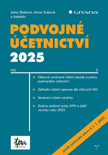 Obálka knihy Podvojné účetnictví 2025