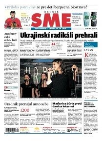 Obálka e-magazínu SME 28.10.2014