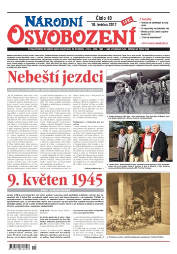 Obálka e-magazínu Národní Osvobození 10/2017