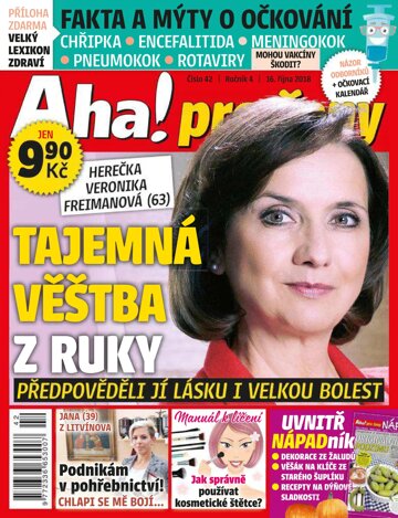 Obálka e-magazínu AHA! pro ženy 42/2018