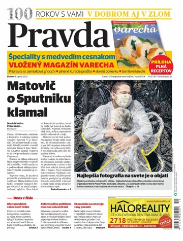 Obálka e-magazínu Pravda 16. 4. 2021