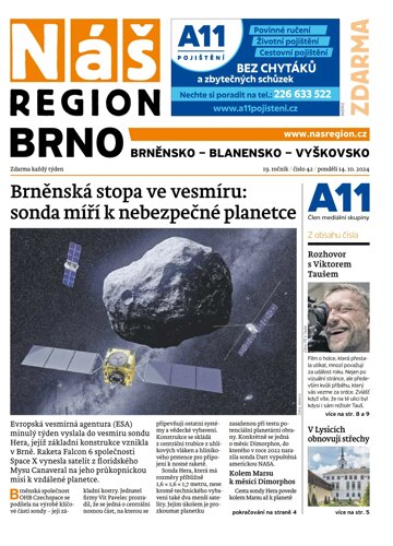 Obálka e-magazínu Náš Region - Brno 42/2024