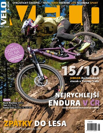 Obálka e-magazínu Velo 8/2024