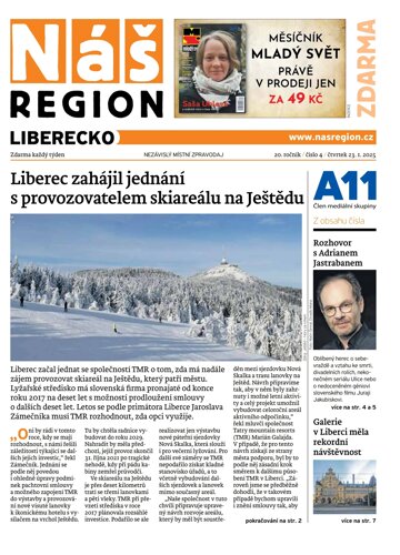 Obálka e-magazínu Náš Region - Liberecko 4/2025