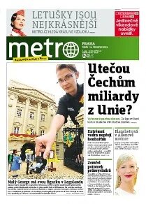 Obálka e-magazínu deník METRO 26.7.2013