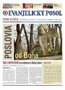 Obálka e-magazínu Evanjelický posoil spod Tatier  č. 3