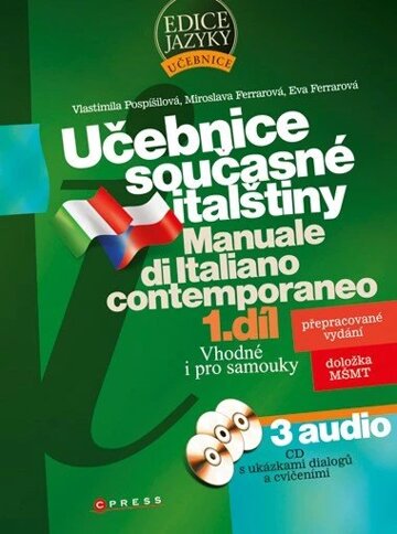 Obálka knihy Učebnice současné italštiny, 1. díl + 3 audio CD