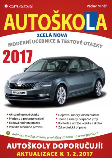 Obálka knihy Autoškola 2017