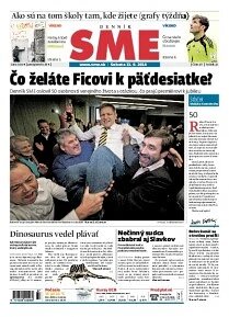 Obálka e-magazínu SME 13.9.2014