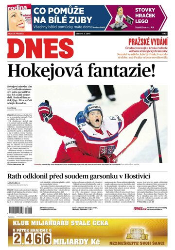 Obálka e-magazínu MF Dnes 15.5.2015