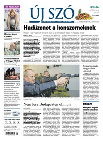 Obálka e-magazínu Új Szó 24.2.2017