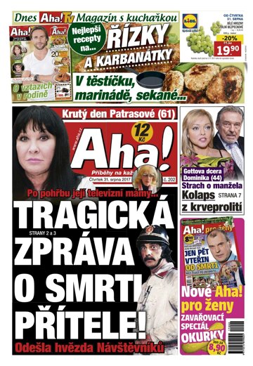 Obálka e-magazínu AHA! 31.8.2017