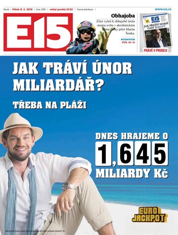 Obálka e-magazínu E15 8.2.2019