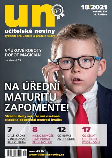 Obálka e-magazínu Učitelské noviny 18/2021