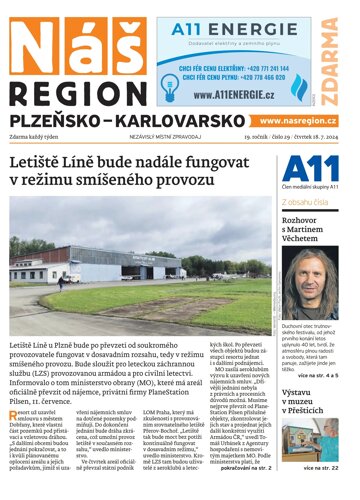 Obálka e-magazínu Náš Region - Plzeňsko 29/2024