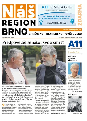 Obálka e-magazínu Náš Region - Brno 46/2024