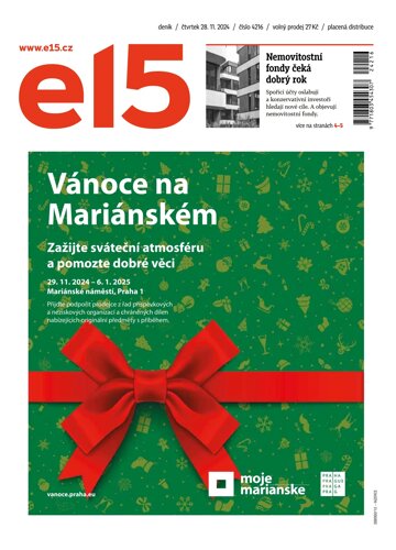 Obálka e-magazínu E15 28.11.2024