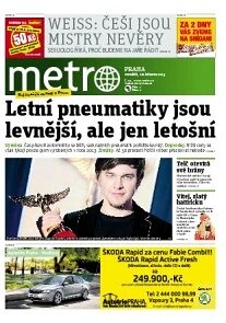 Obálka e-magazínu deník METRO 18.3.2013